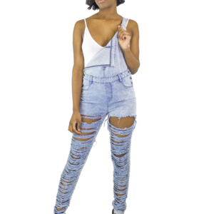 Distressed Overalls